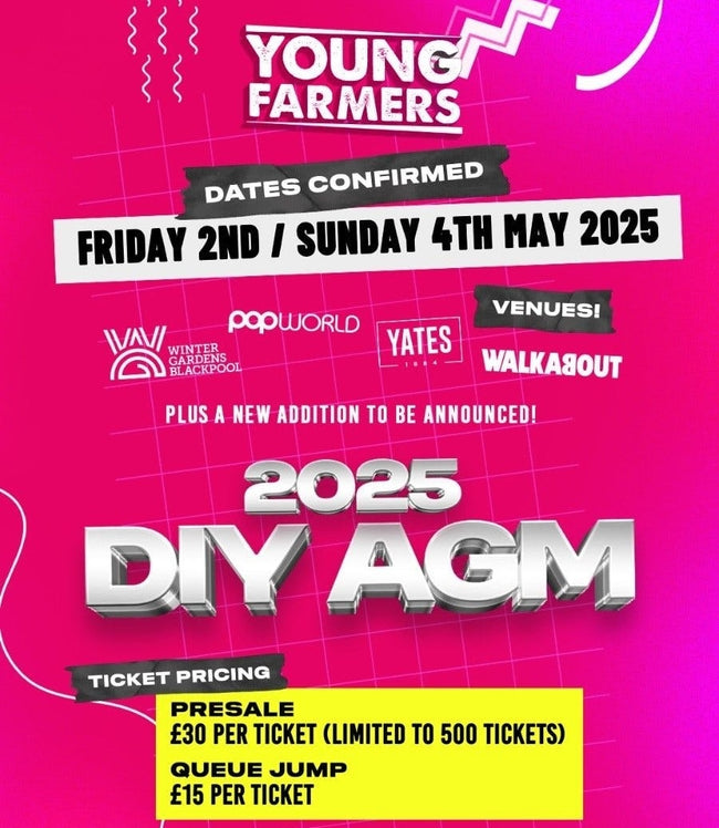 D.I.Y AGM 2025 Tickets