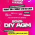 D.I.Y AGM 2025 Tickets